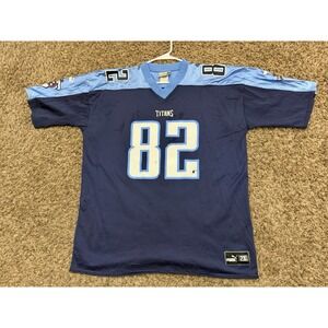 Yancey Thigpen #82 Tennessee Titans NFL Jersey Size Mens 2XL